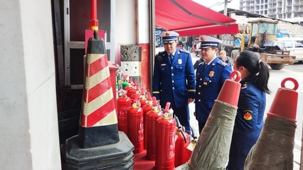 修文縣消防救援大隊積極開展“3.15”消防產品專項檢查，筑牢消防安全防線